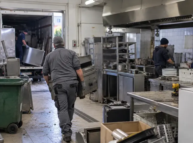 Sgombero cucine